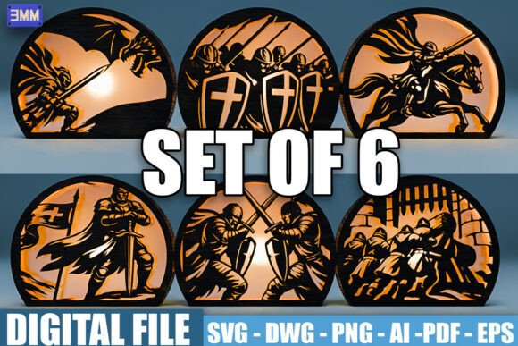 Dragon Knight SVG Bundle Review for Embroidery