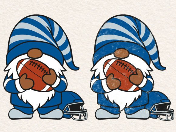 Football Gnome SVG for Crafts and Graphics