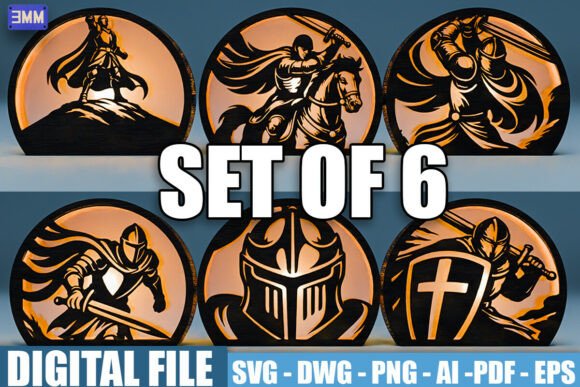 Knight SVG Bundle Review for Embroidery Projects